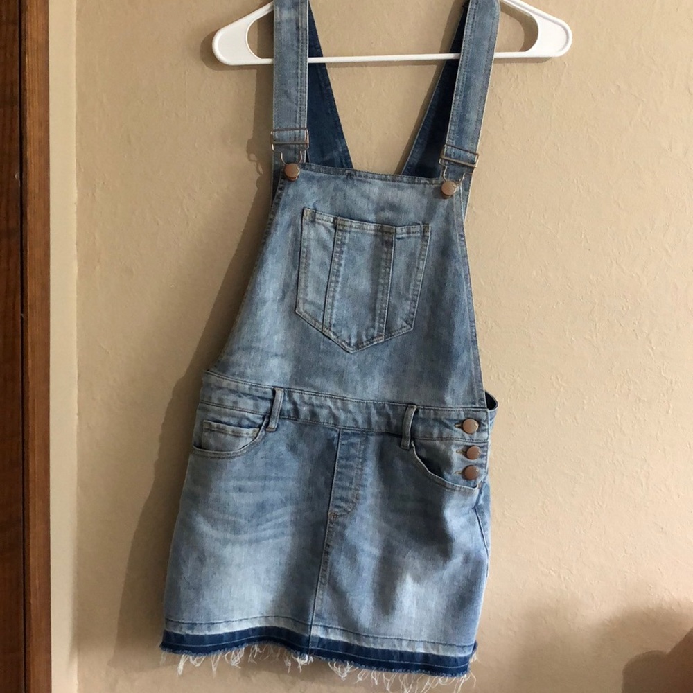 Denim overalls size 9